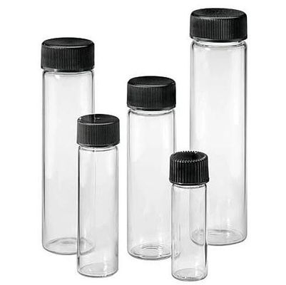 Μαύρη φαινολική ΚΑΠ ουδέτερο 4.5ml 1 τοπ φιαλίδια βιδών γυαλιού DRAM