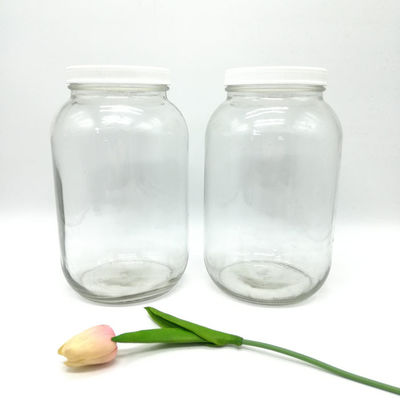 Κενά 4L 14oz μπουκάλια γυαλιού εμβολιασμού κεφαλής κοχλίου