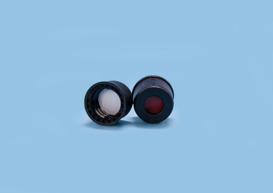 Μαύρη σιλικόνη 11mm Gigacycle Microinsert πώμα φιαλιδίων 1.5ml