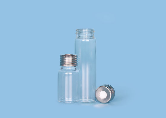 Εύκολη οπή 22.5x50mm RoHS Headspace φιαλίδια δειγμάτων γυαλιού