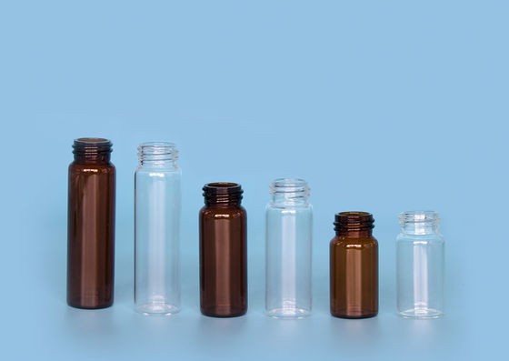 Χημική αντίσταση 18mm 10 φιαλίδια αποθήκευσης γυαλιού DRAM USP1
