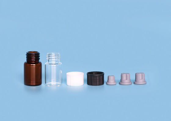 Καυτά φιαλίδια δειγμάτων γυαλιού βιδών 2ml 12mm σφράγισης Borosilicate