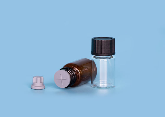 Καυτά φιαλίδια δειγμάτων γυαλιού βιδών 2ml 12mm σφράγισης Borosilicate