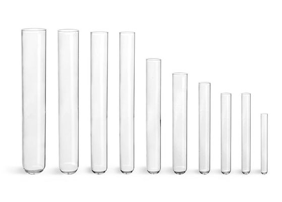 σωλήνες δοκιμής γυαλιού 0.8mm Borosilicate